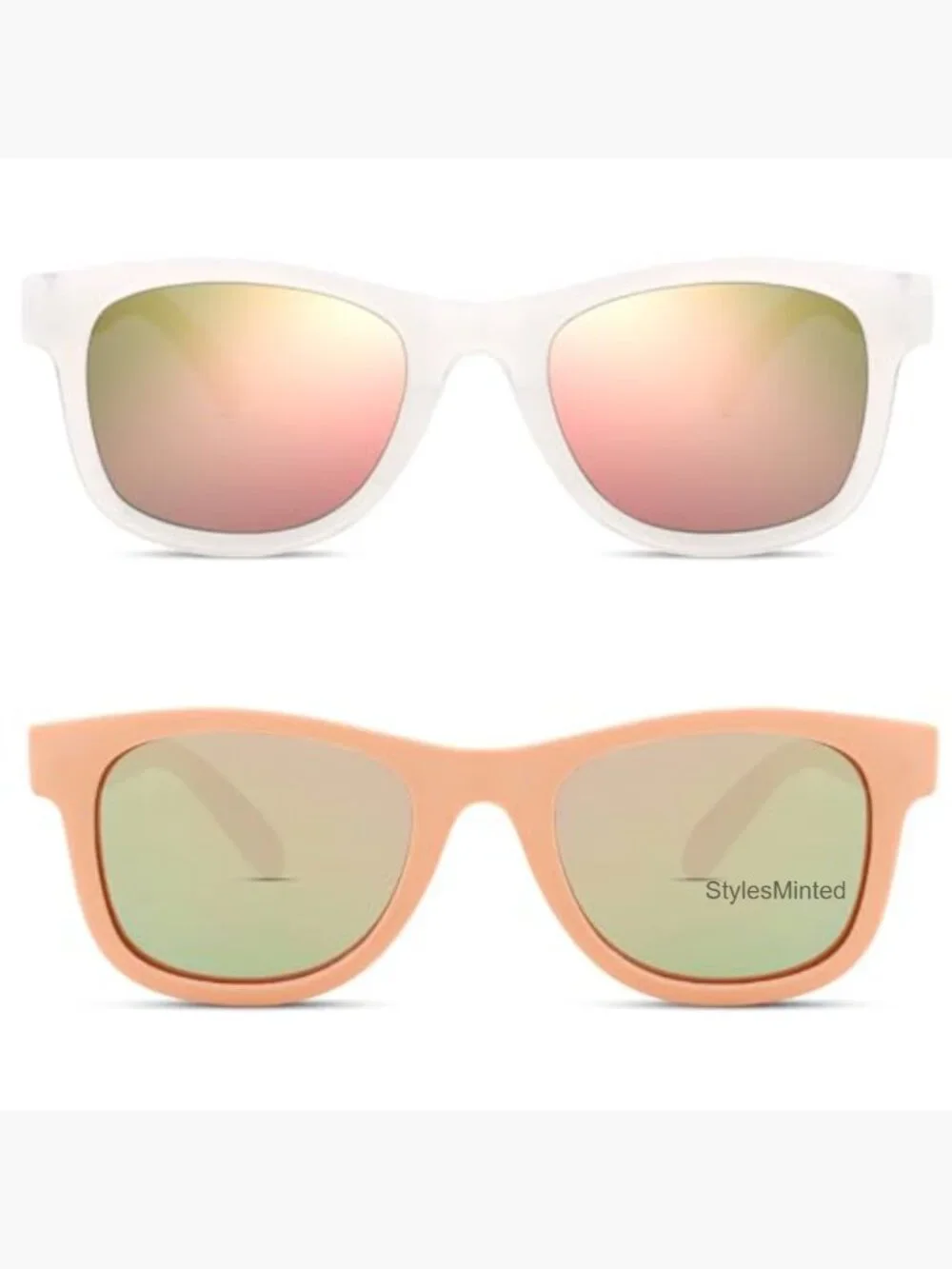 Flexible Bendable Baby Polarized Sunglasses with Strap
